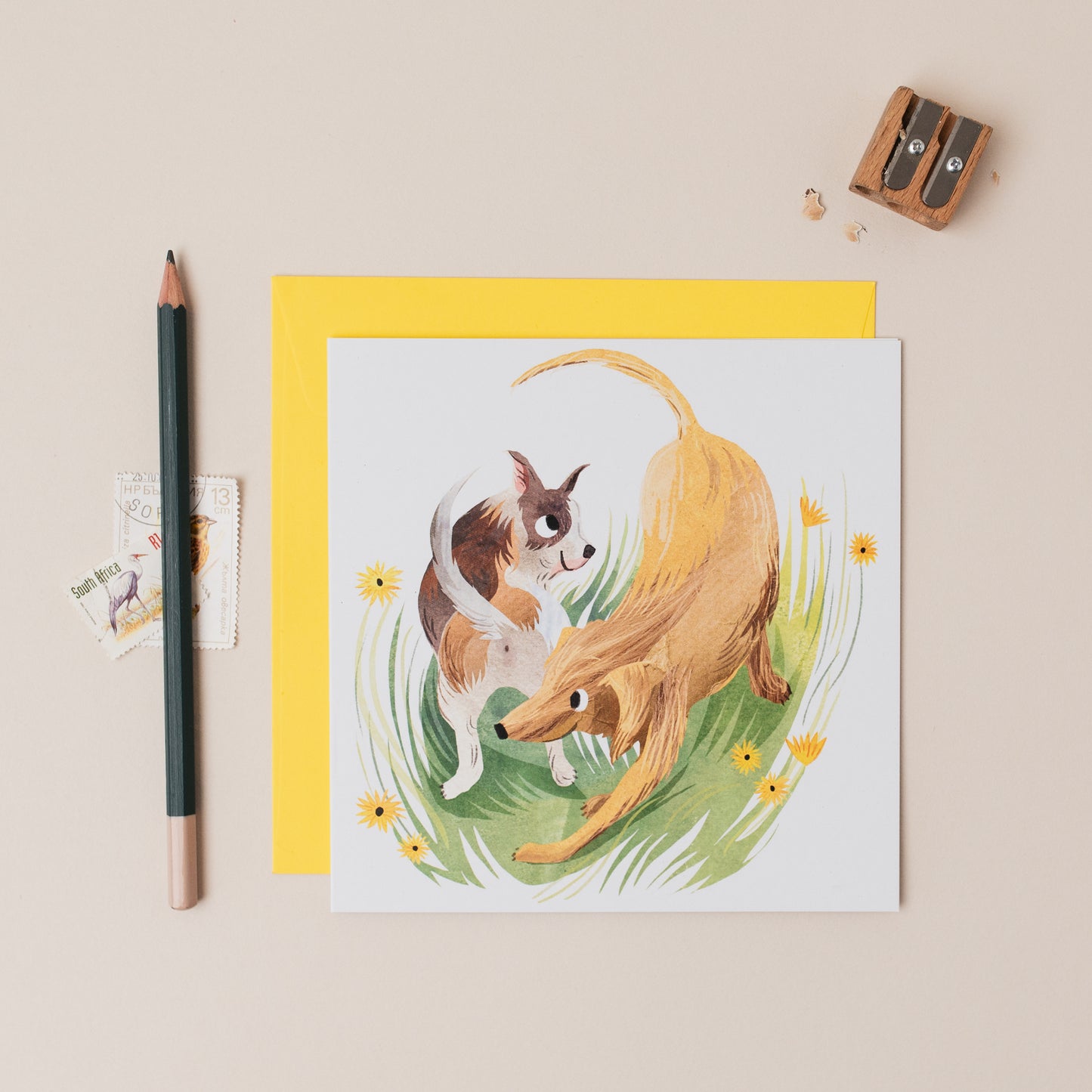 'Hello Friend' Dog Greetings Card