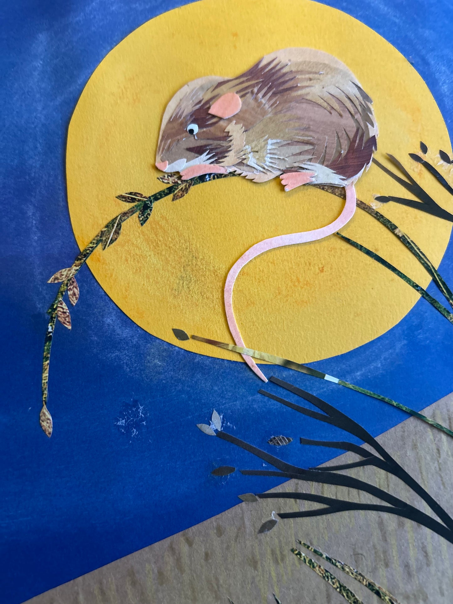 Super Seconds Festival - Hedgehog and Harvest Mouse Original Artwork