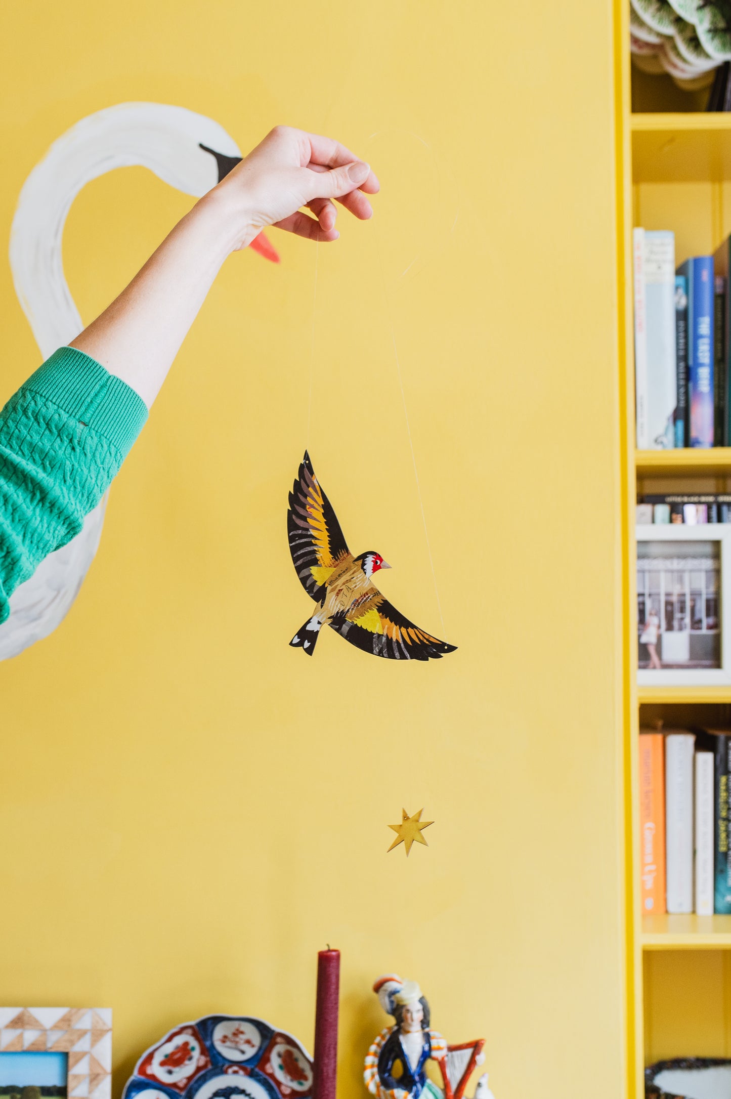 Blackbird Decorative Bird Art
