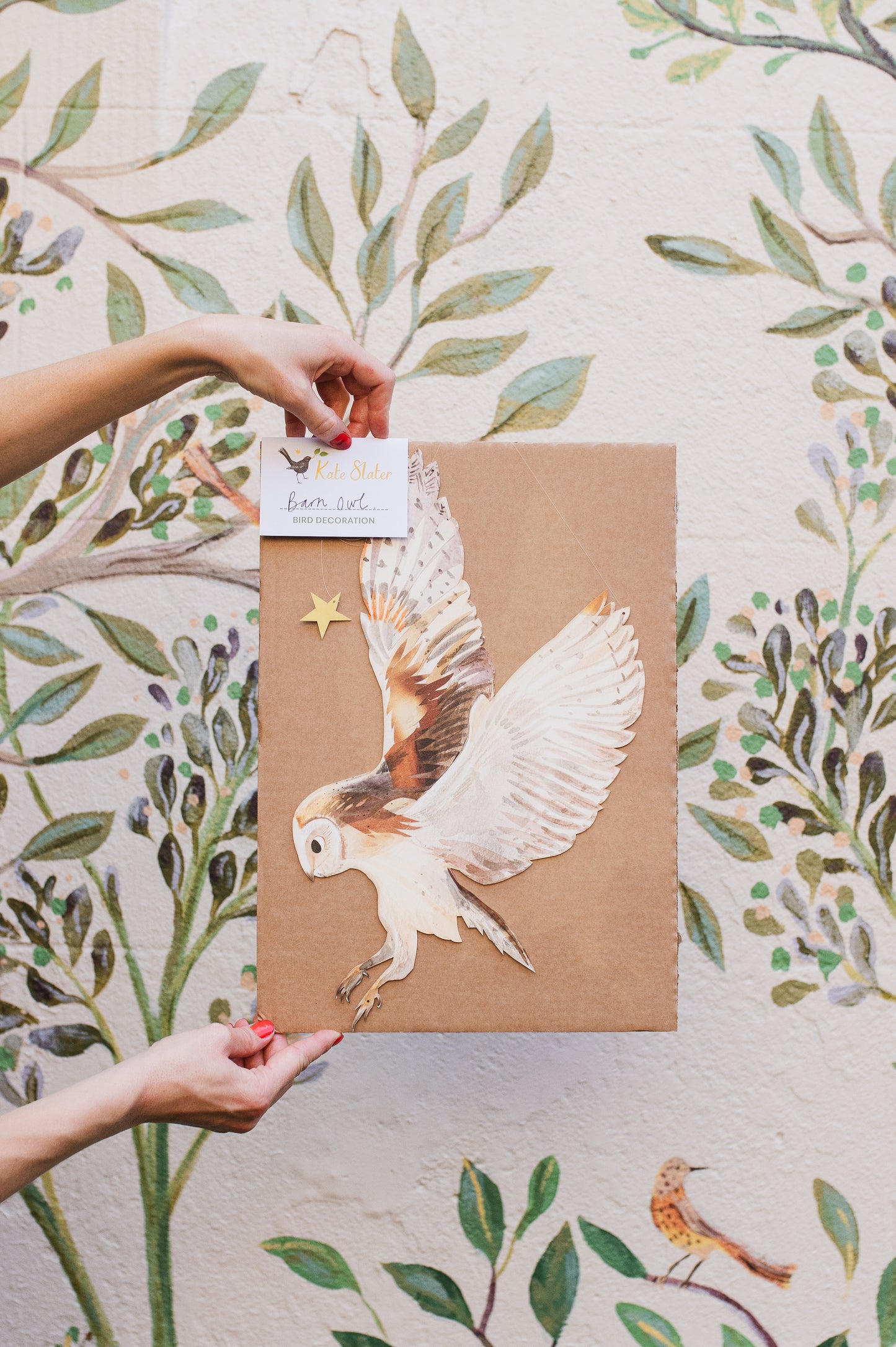 Snowy Owl Decorative Bird Art
