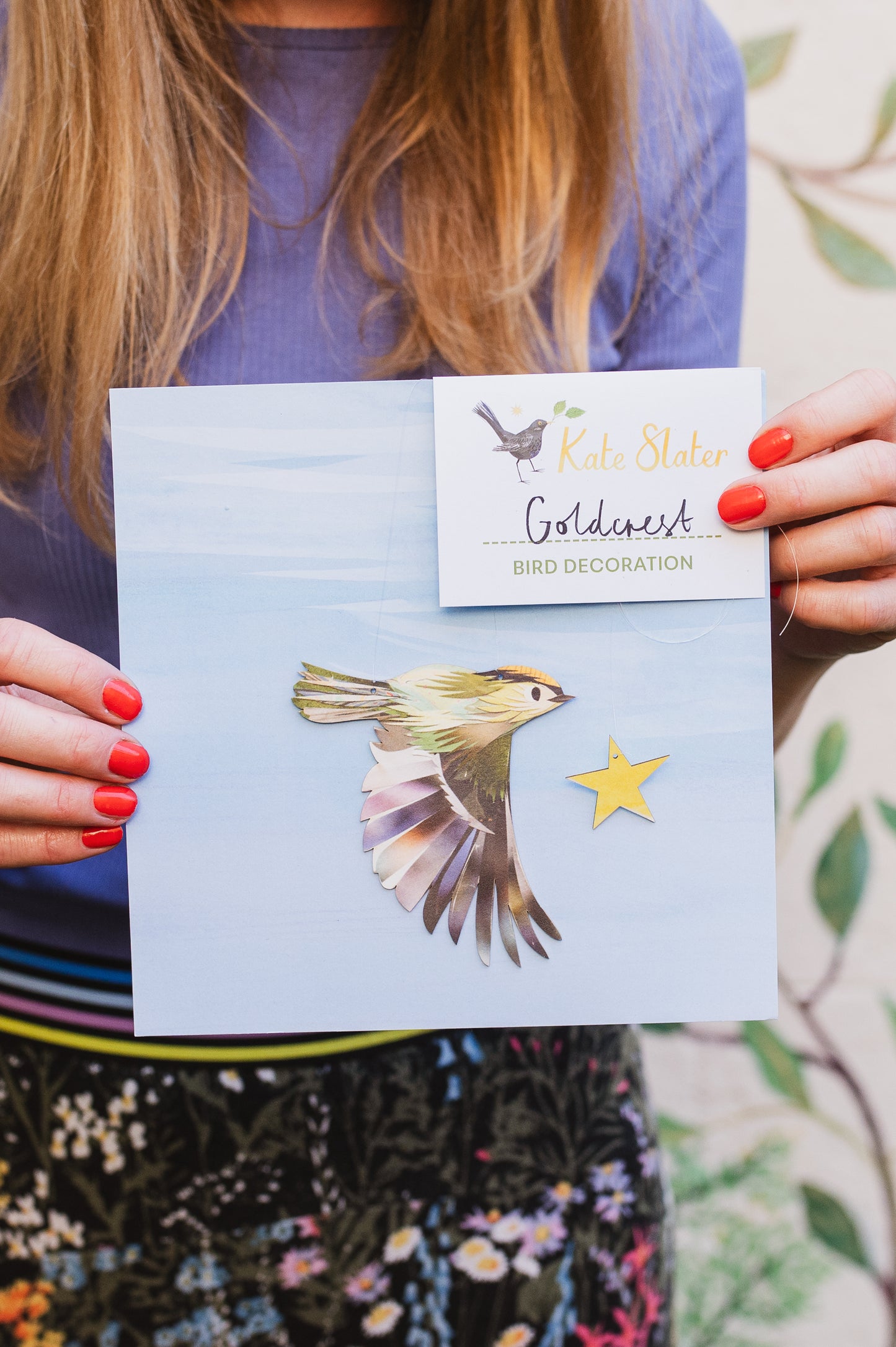 Goldcrest Decorative Bird Art