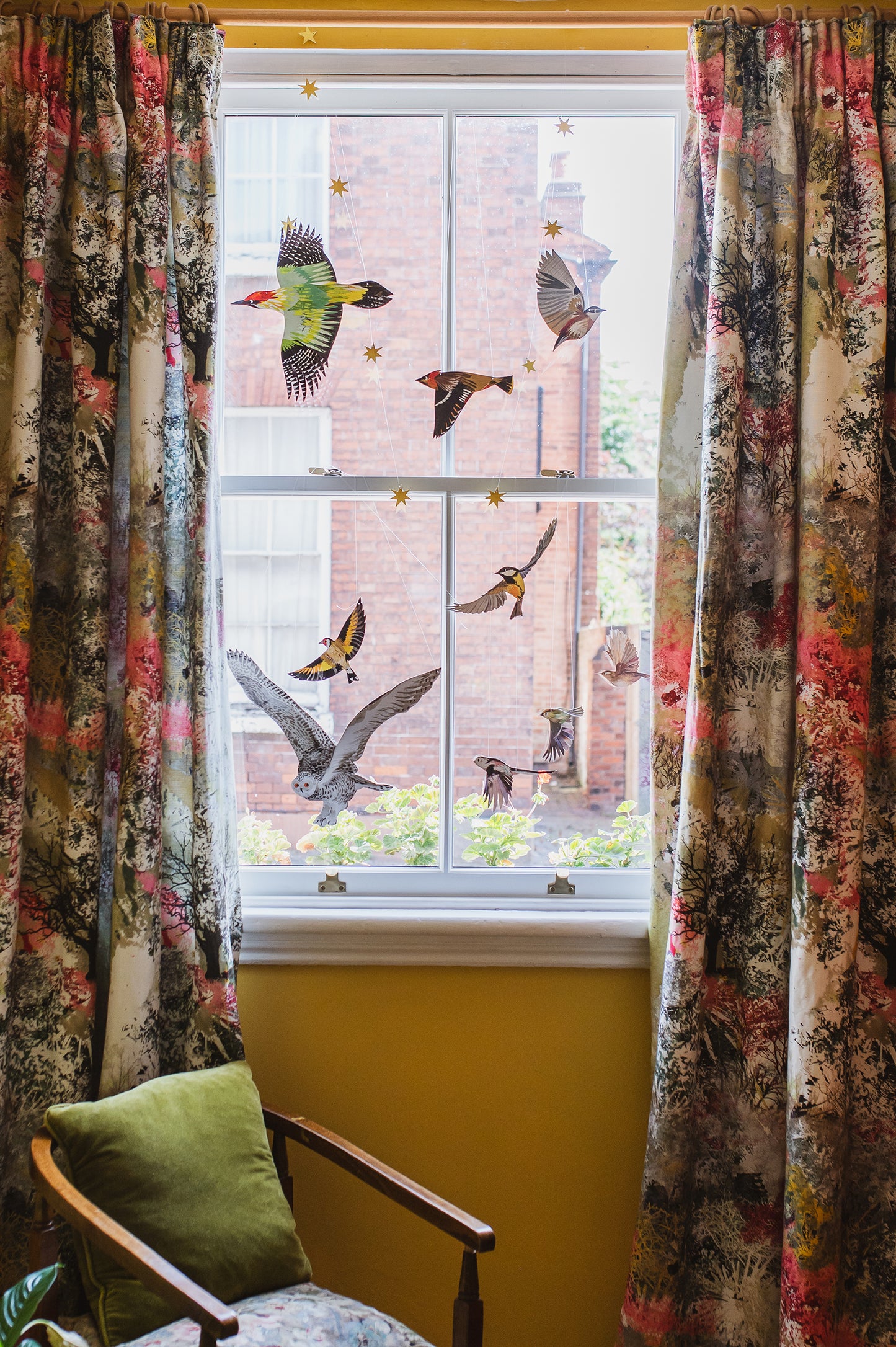 Long-tailed Tit Decorative Bird Art
