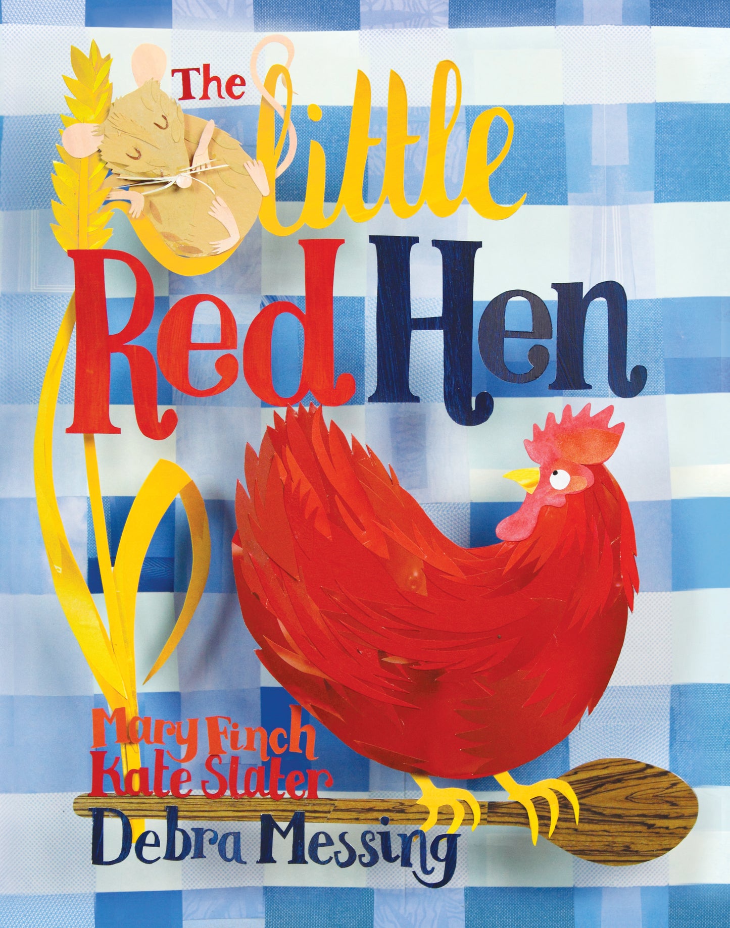 SALE Original 3D Collage Artwork from the Little Red Hen