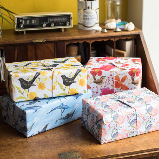 SALE: Surprise Box of Slight Seconds Wrapping Paper - Luxury, 100% Recycled Wrapping Paper