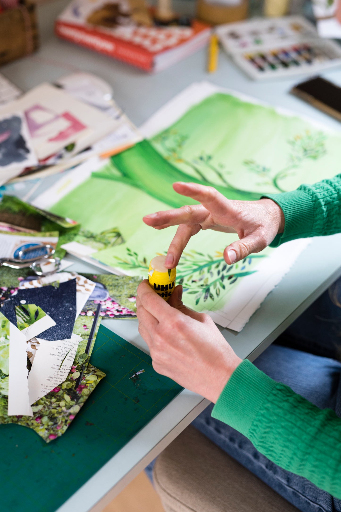Spring in the Garden Illustration Print