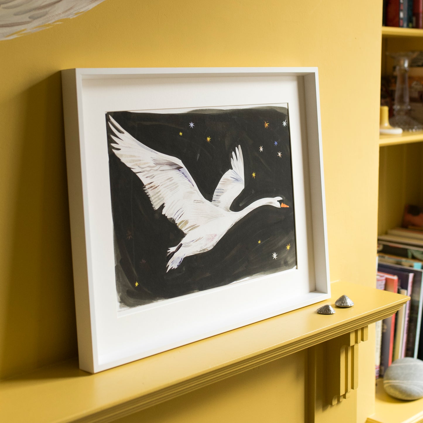 'Rise Up' Swan Illustration Print