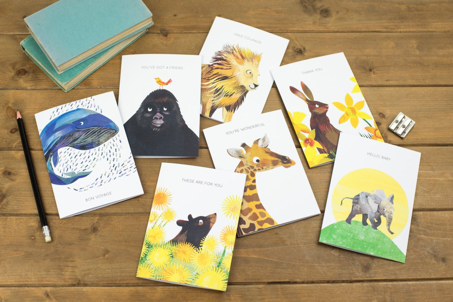 You're Wonderful - Giraffe Greetings Card