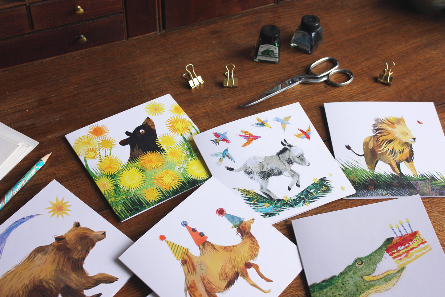 Dancing Donkey Greetings Card