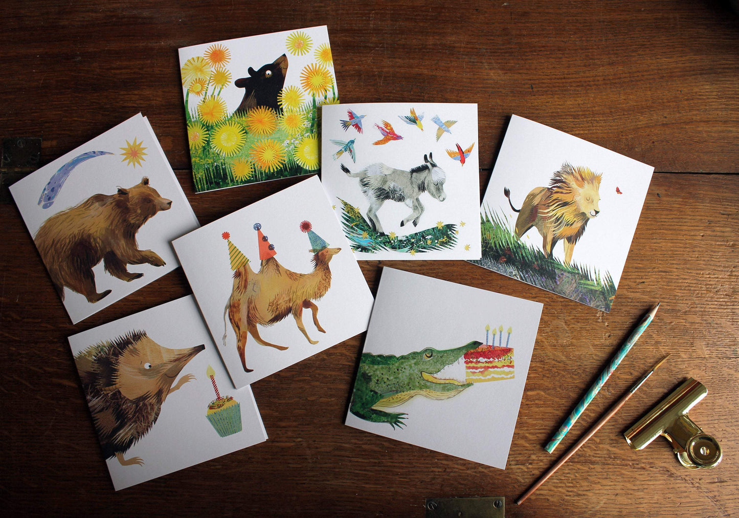 Star Bear Greetings Card