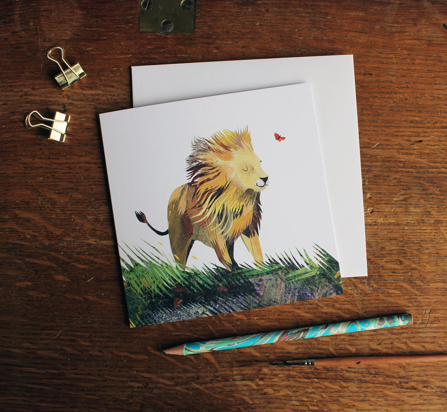 Lionheart Greetings Card