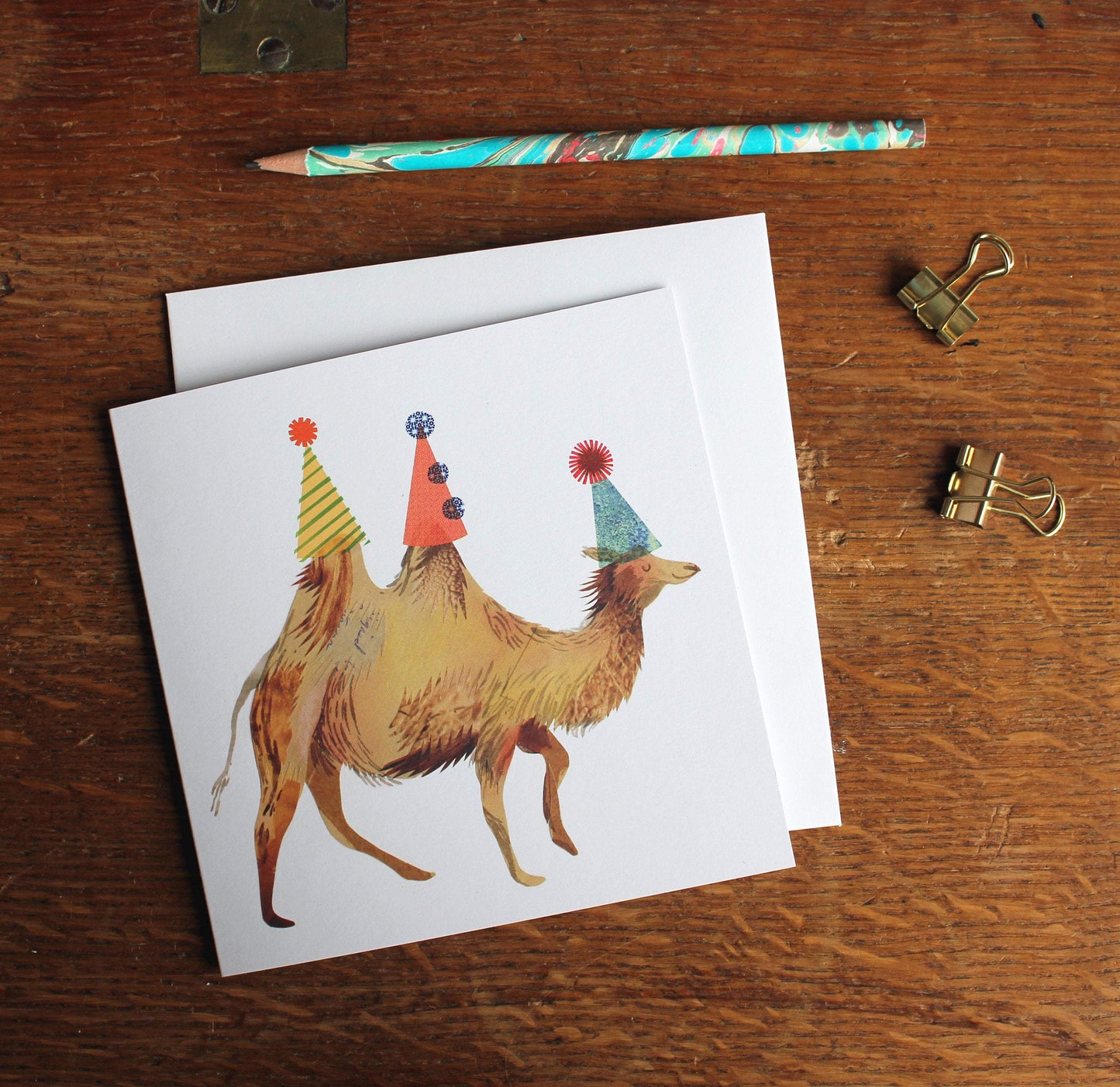 Party Camel Birthday Card
