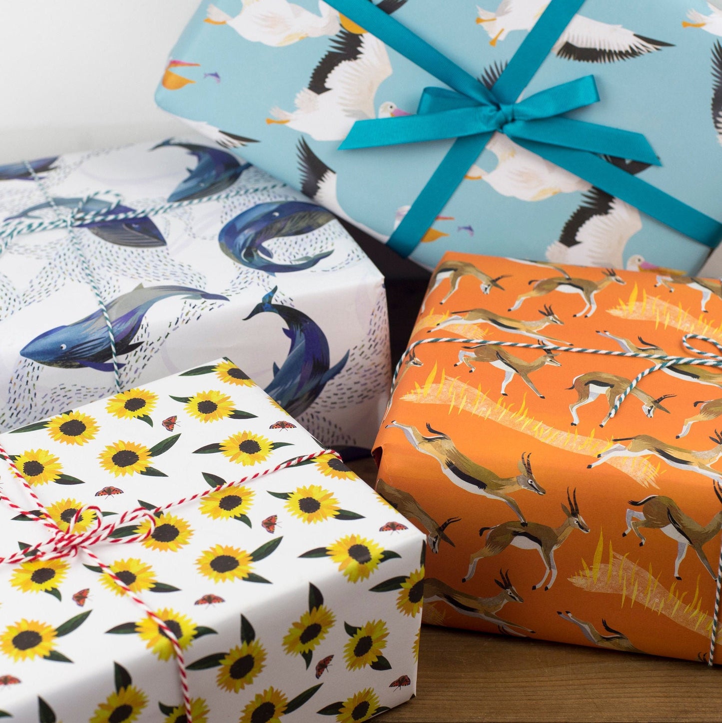 Suprise Pack of Luxury, 100% Recycled Wrapping Paper