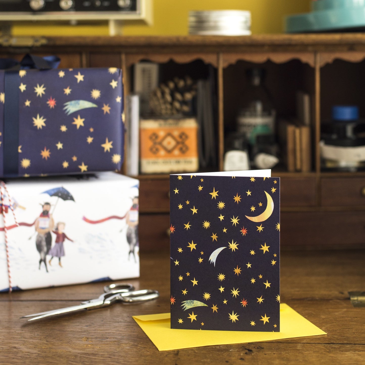 Starry Night Greetings Card