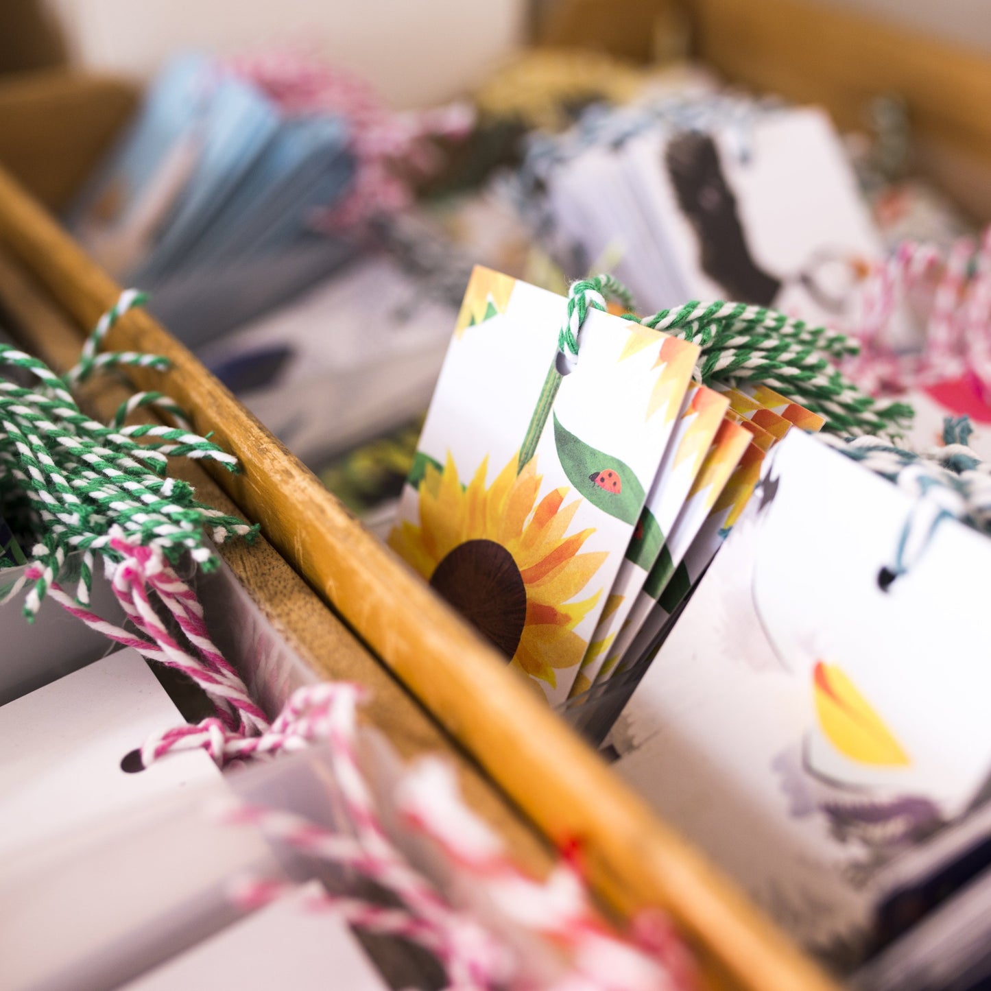Sunflower Birds Luxury, 100% Recycled Wrapping Paper
