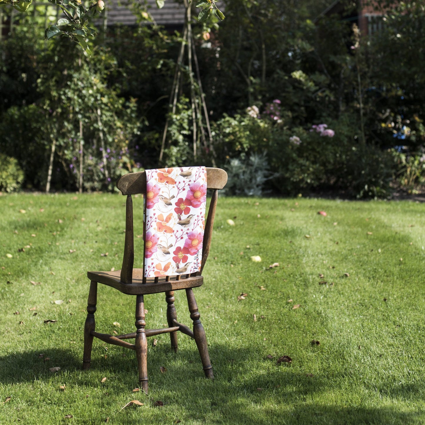 Wren & Poppies Organic Cotton Tea Towel