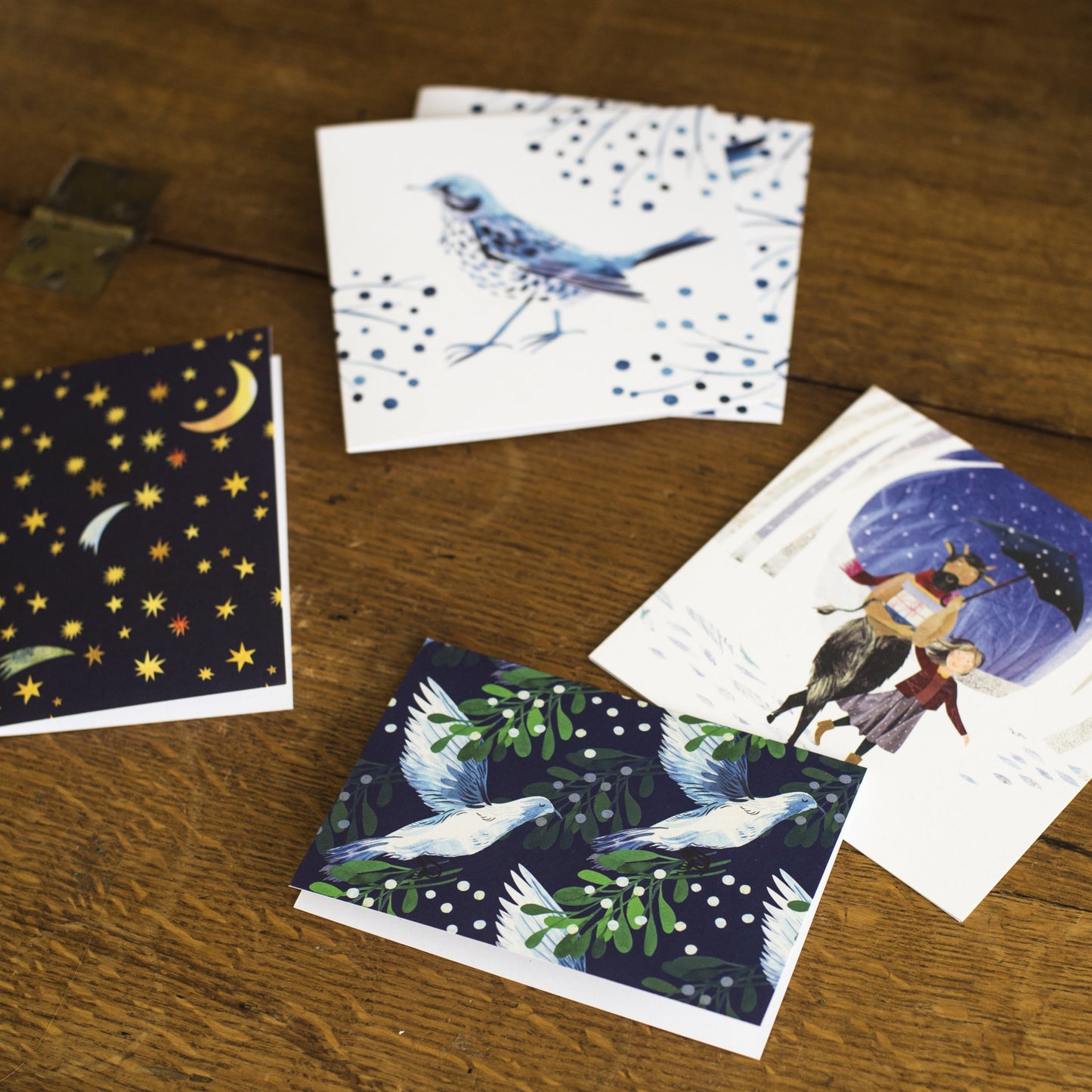 Winter Wings Greetings Cards
