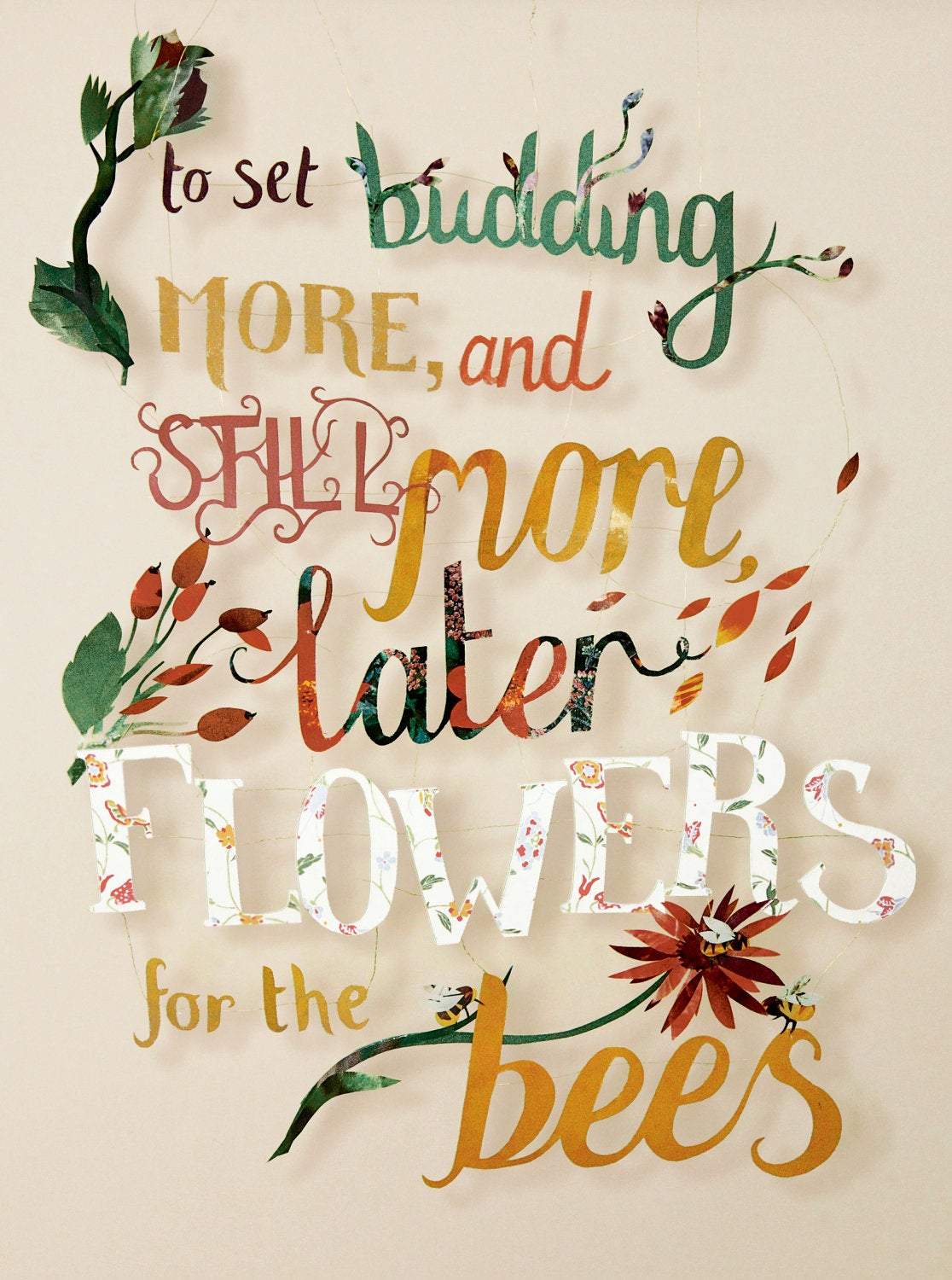 Ode to Autumn Print