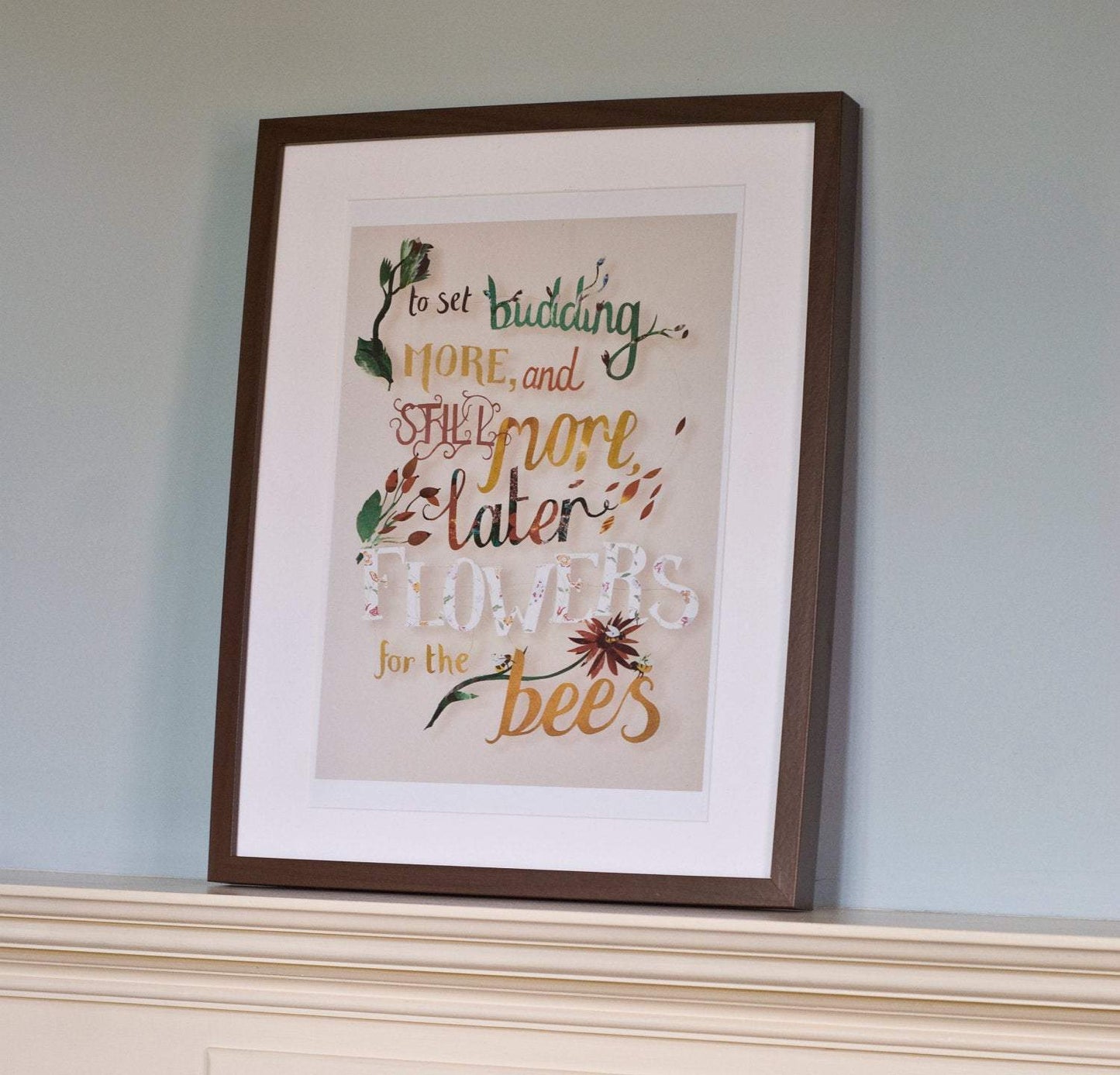 Ode to Autumn Print