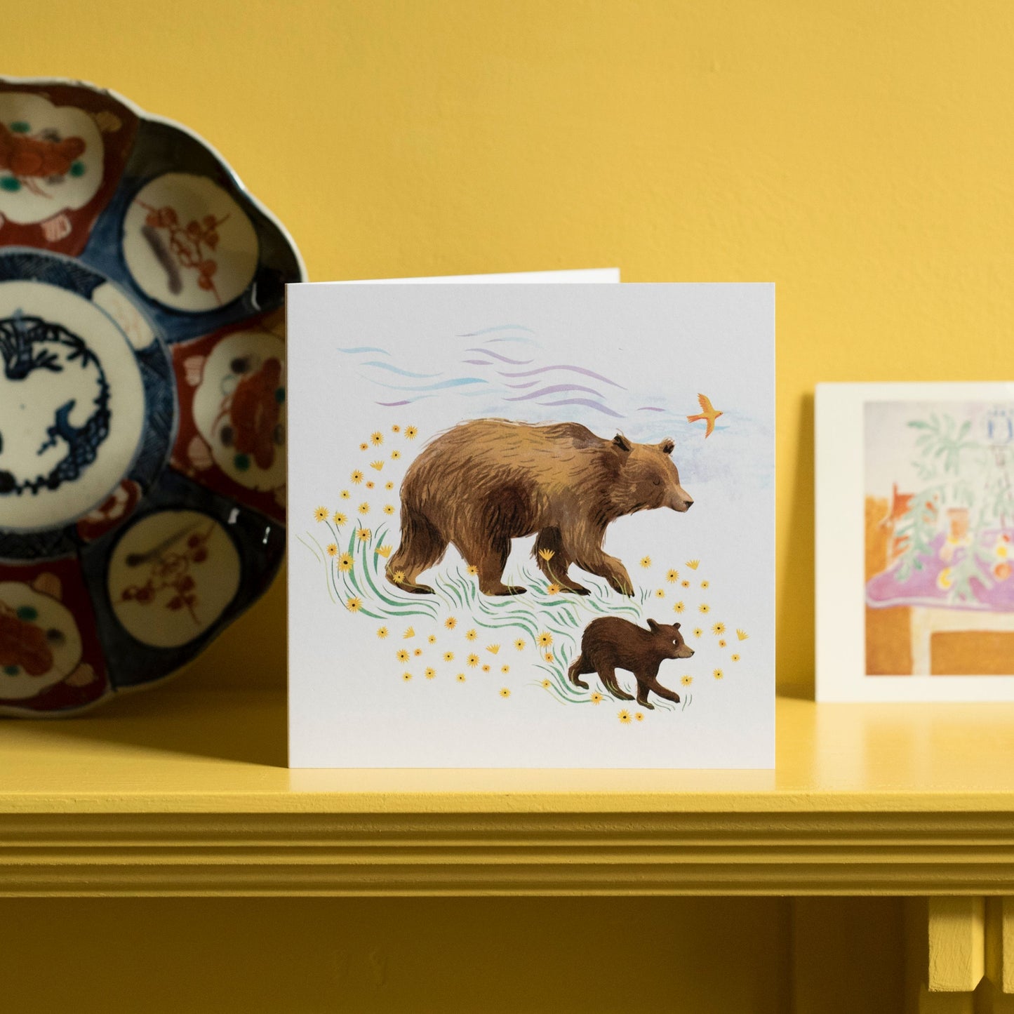 Wandering Bears Greetings Card