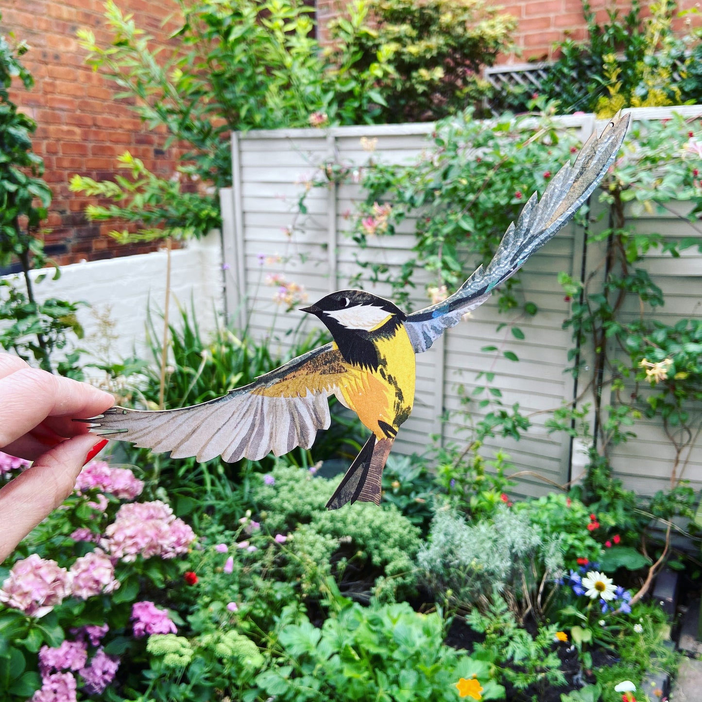 Great Tit Decorative Bird Art