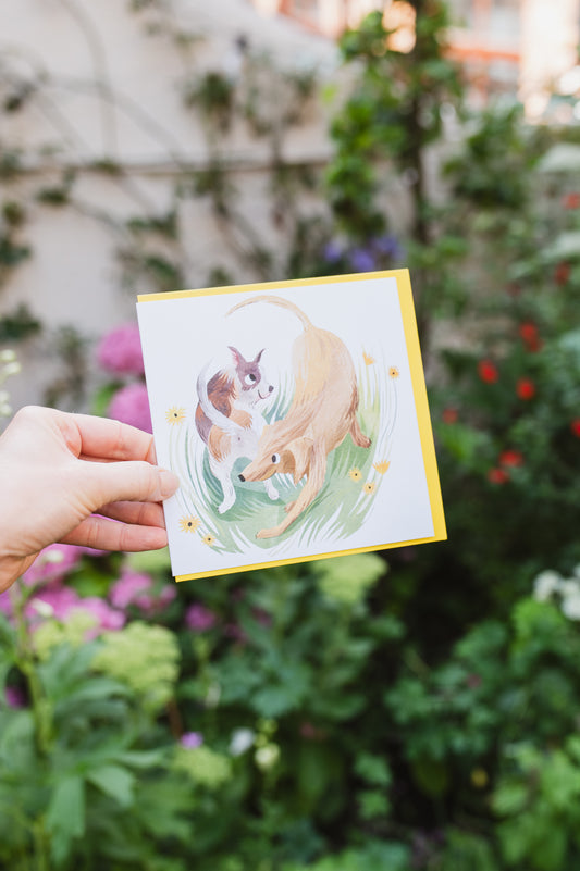 'Hello Friend' Dog Greetings Card