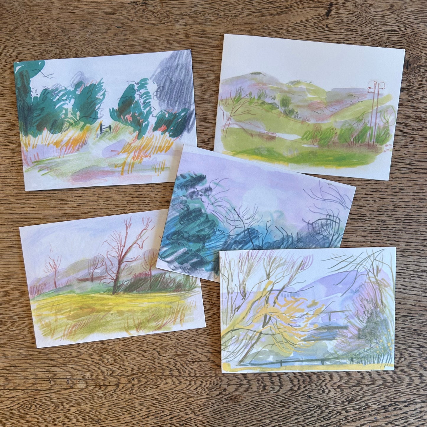 SUPER SECONDS SALE Sketchbook Cards Collection - 10 cards