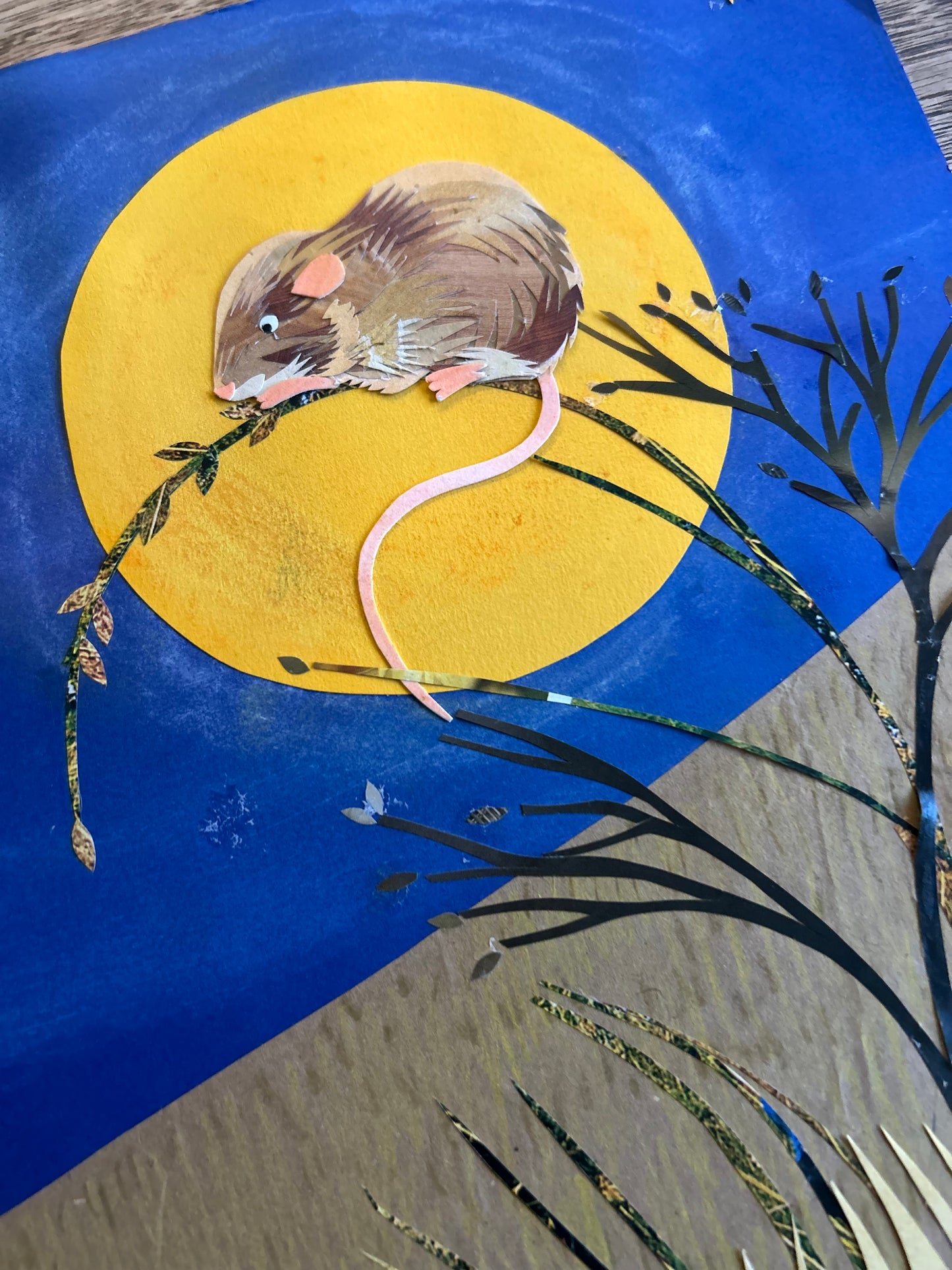 Super Seconds Festival - Hedgehog and Harvest Mouse Original Artwork