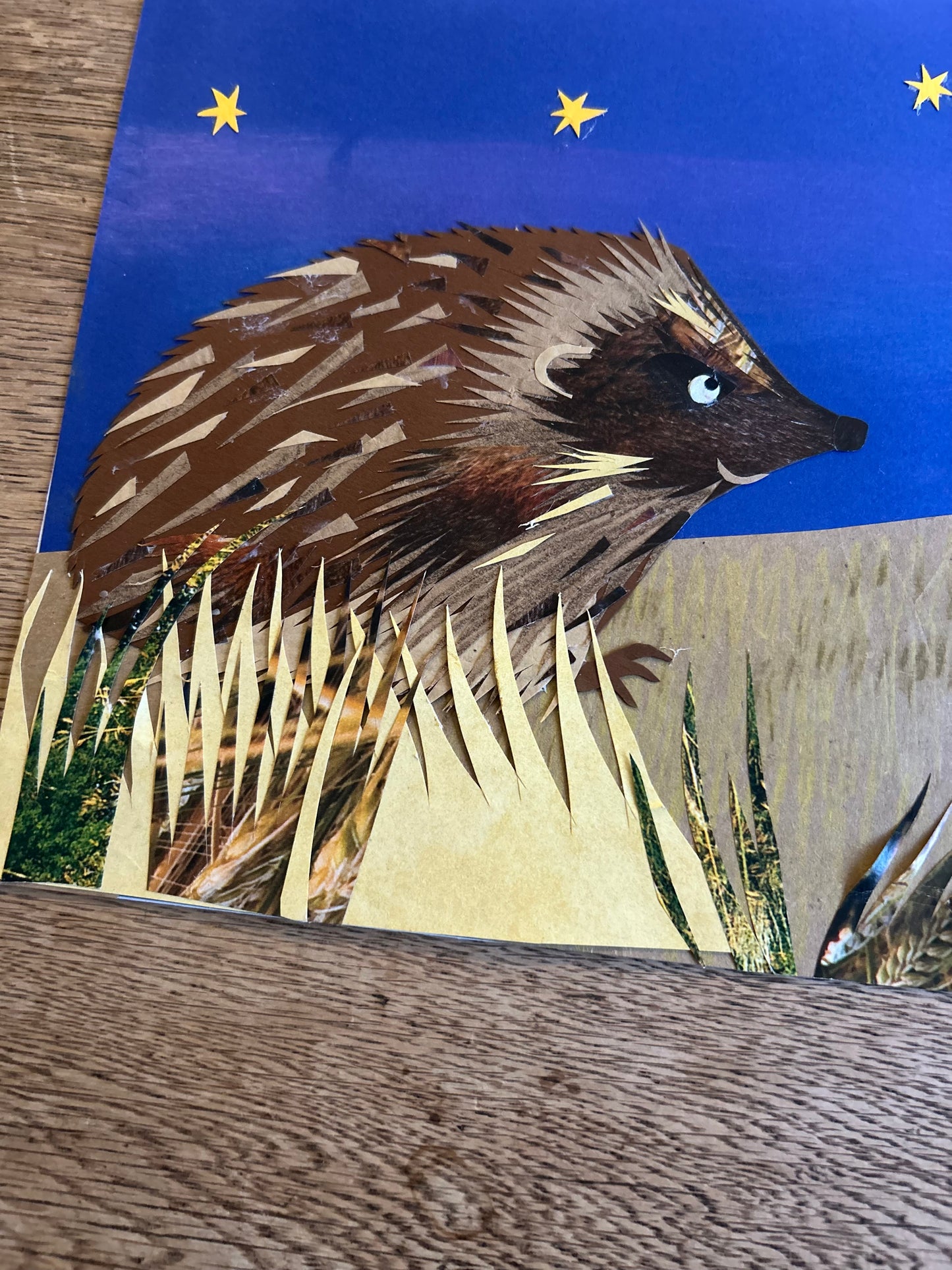 Super Seconds Festival - Hedgehog and Harvest Mouse Original Artwork