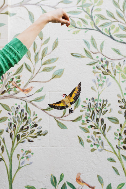 Goldfinch Decorative Bird Art