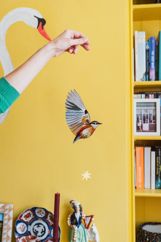 Nuthatch Decorative Bird Art