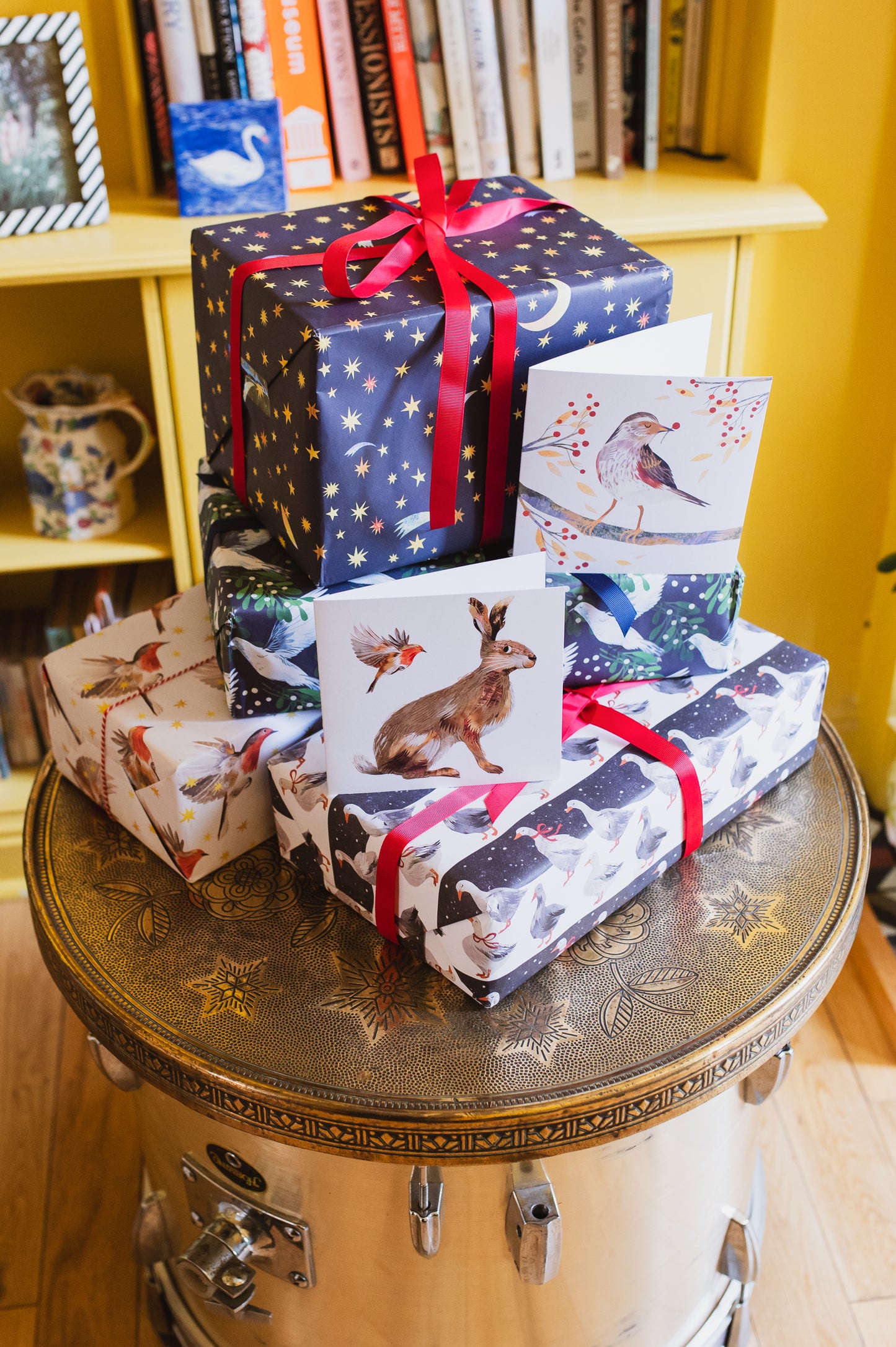 Starry Night Luxury, 100% Recycled Wrapping Paper