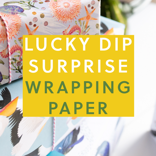 Suprise Pack of Luxury, 100% Recycled Wrapping Paper