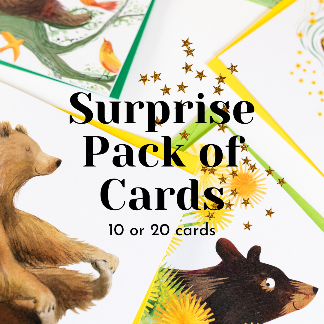 Surprise Card Routine Surprise Pack of Greetings Cards – Kate Slater Illustration