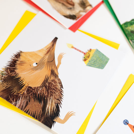 Happy Hog Birthday Card