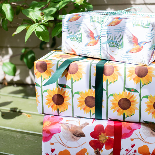 Luxury, 100% Recycled Wrapping Paper Surprise Pack