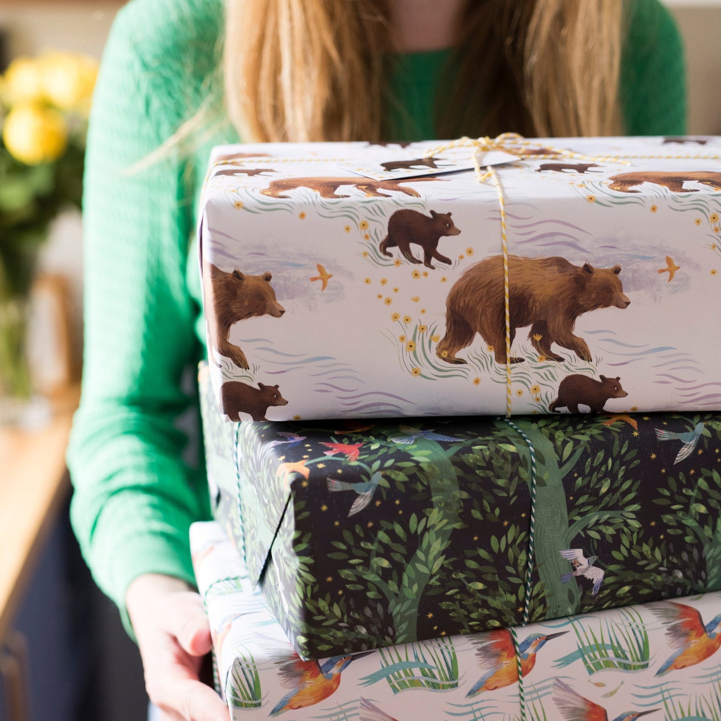Luxury, 100% Recycled Wrapping Paper Surprise Pack