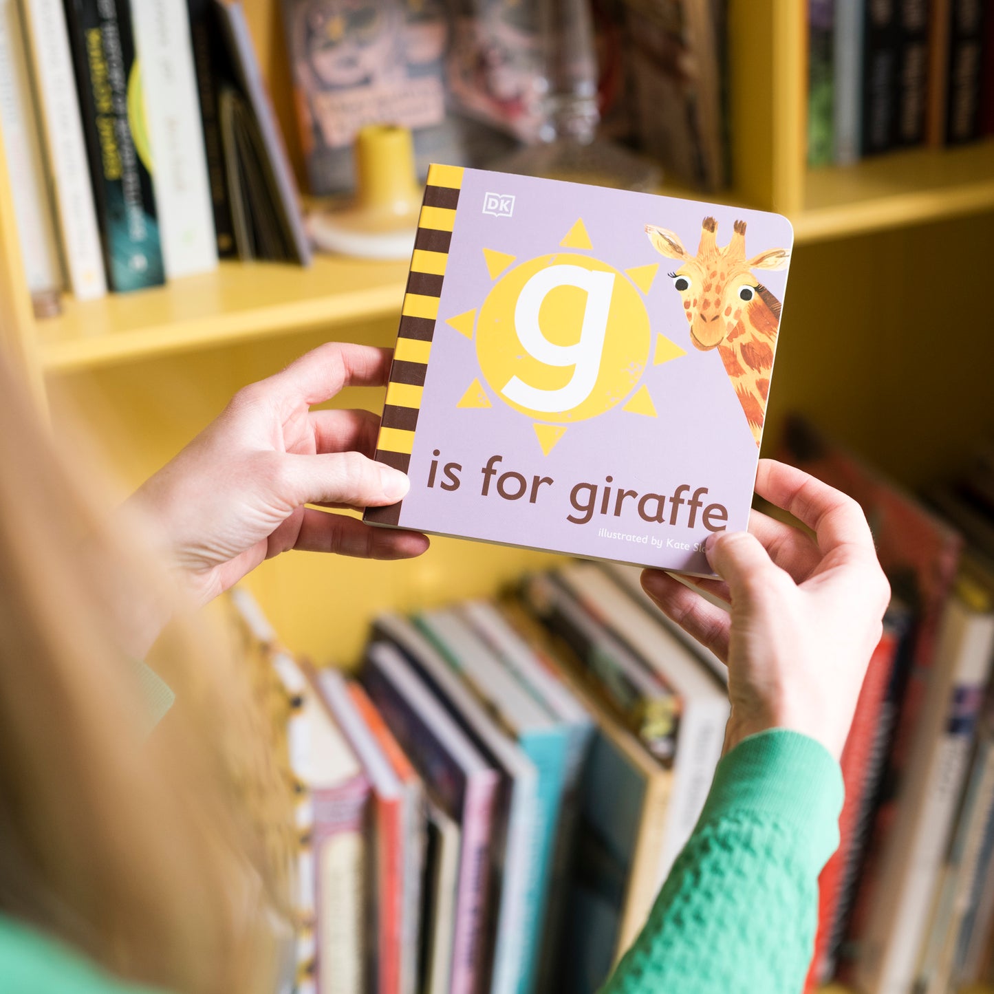 G is for Giraffe - Signed Board Book for Babies and Toddlers