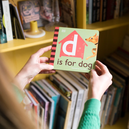 D is for Dog - Signed Board Book for Babies and Toddlers