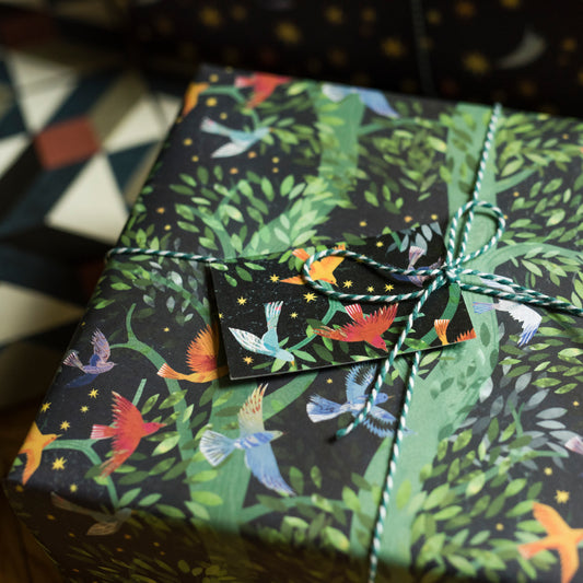 Wild Patterns Gift Wrap Pack / Alternative Christmas - Luxury, 100% Recycled Wrapping Paper