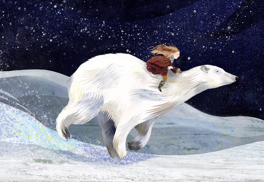 Polar Night Ride Illustration Print