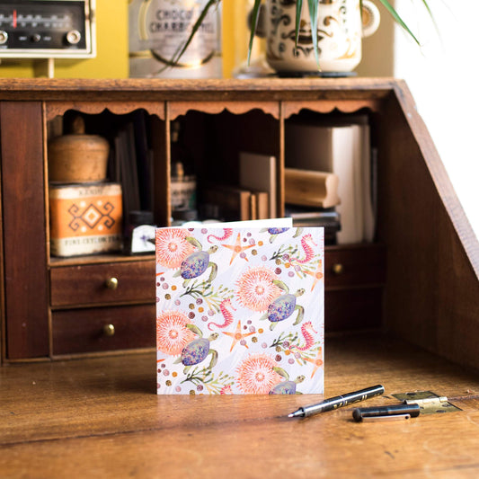 Sea Treasure Greetings Card