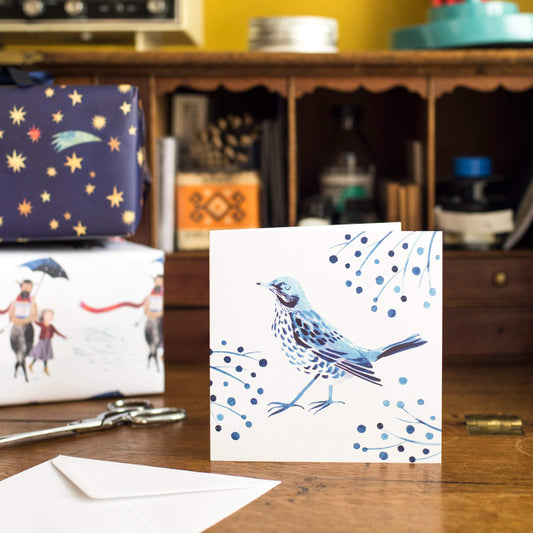 Winter Wings Greetings Cards
