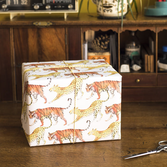 Wild Side Luxury, 100% Recycled Wrapping Paper