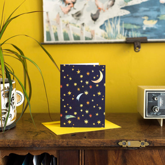 Starry Night Greetings Card