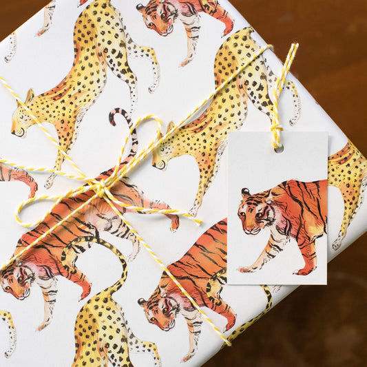 Wild Side Luxury, 100% Recycled Wrapping Paper