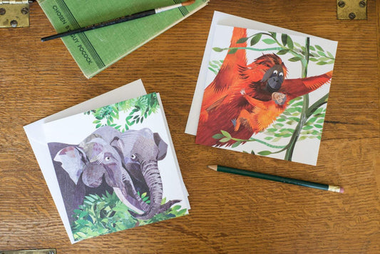 Elephant Love Greetings Card