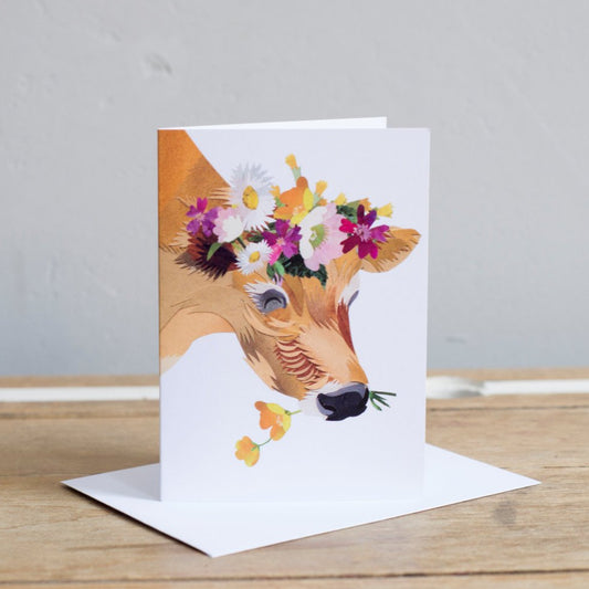 Flower Girl Greetings Card