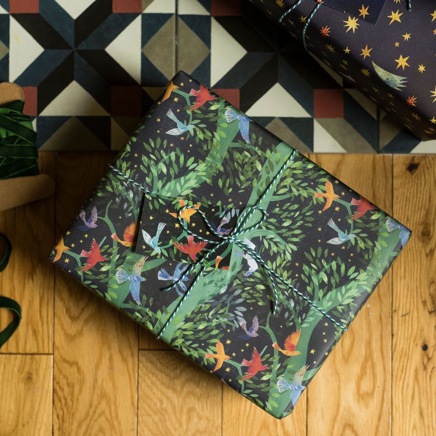 Forest Flight Luxury, 100% Recycled Wrapping Paper