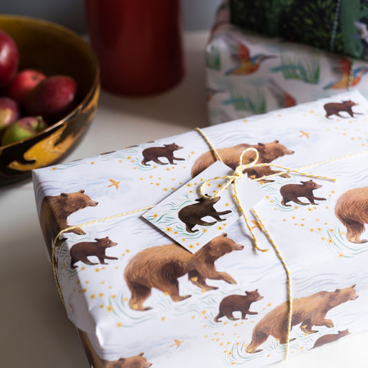 100% Recycled Luxury Gift Wrapping Paper - Rolls or Sheets