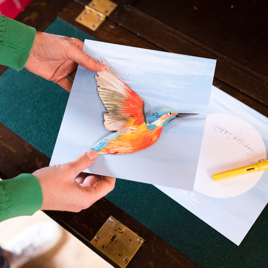 Kingfisher Decorative Bird Art